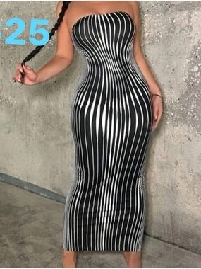 tight fitted maxi dress